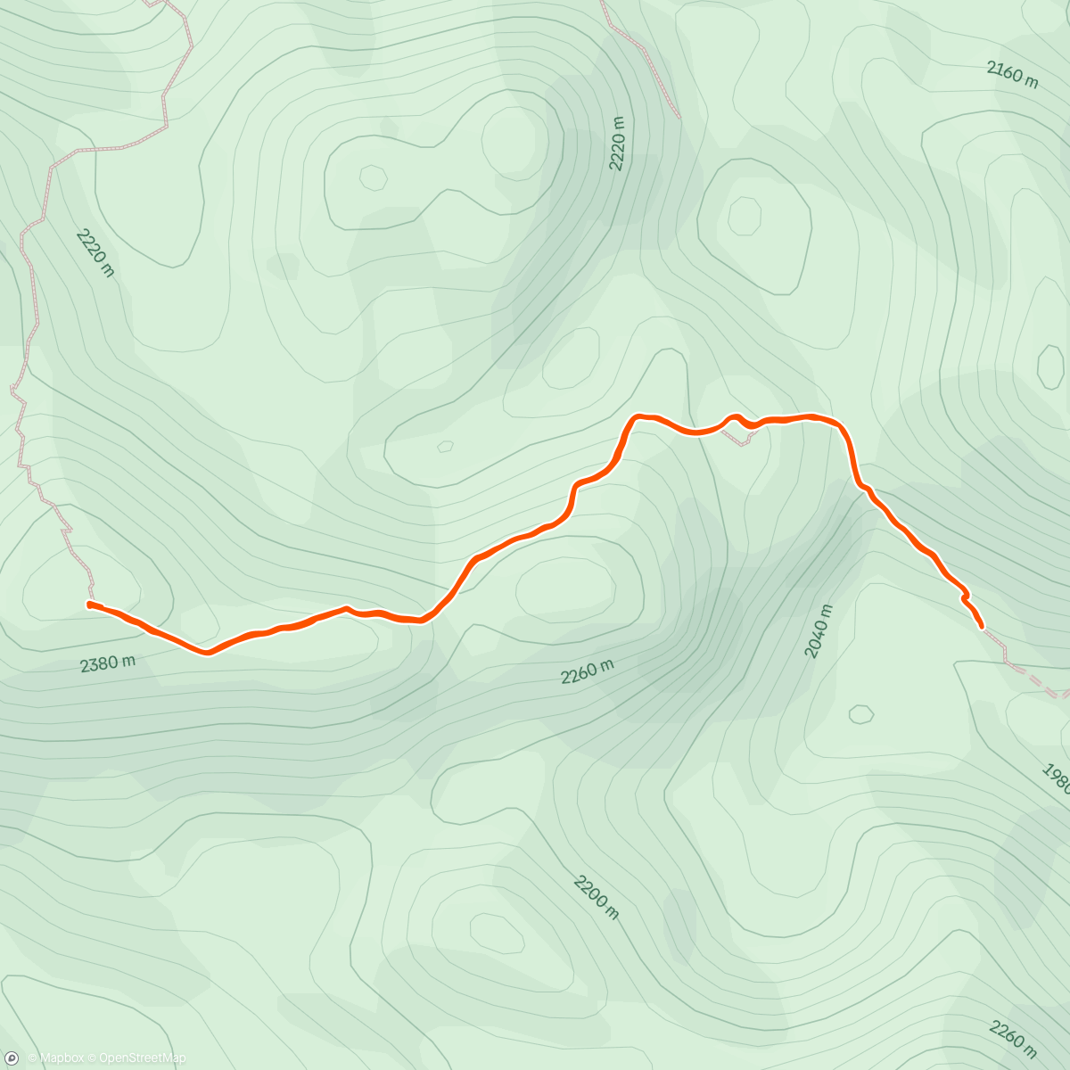 Map of the activity, Cretan Wild full moon Pachnes