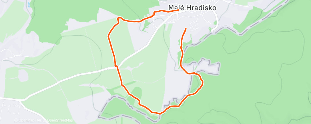 Map of the activity, 🦊🦊🦊 Walk