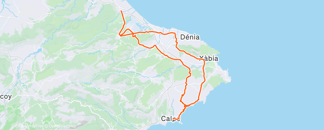 Map of the activity, Clement(ine)