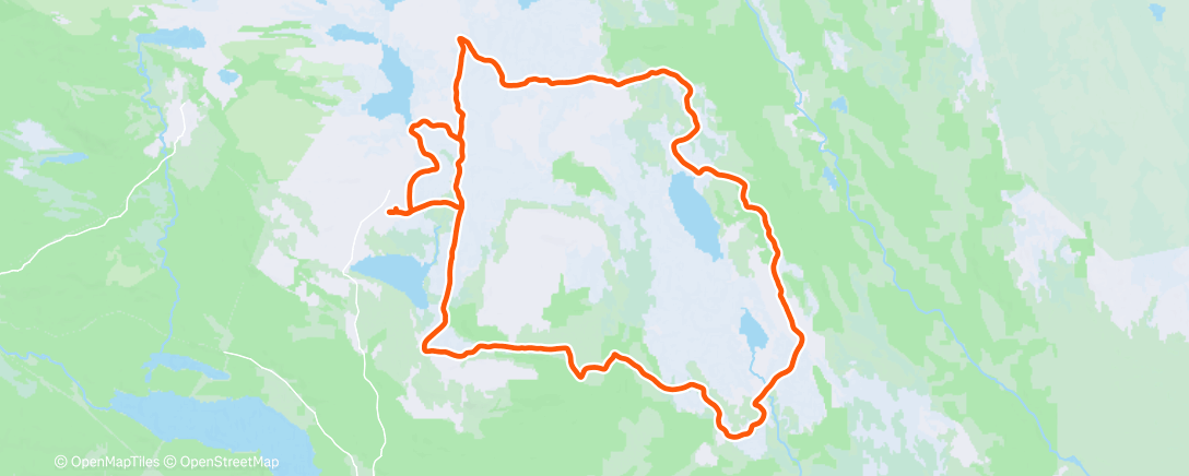 Map of the activity, Klassisk, kaldt og fint i dag😀