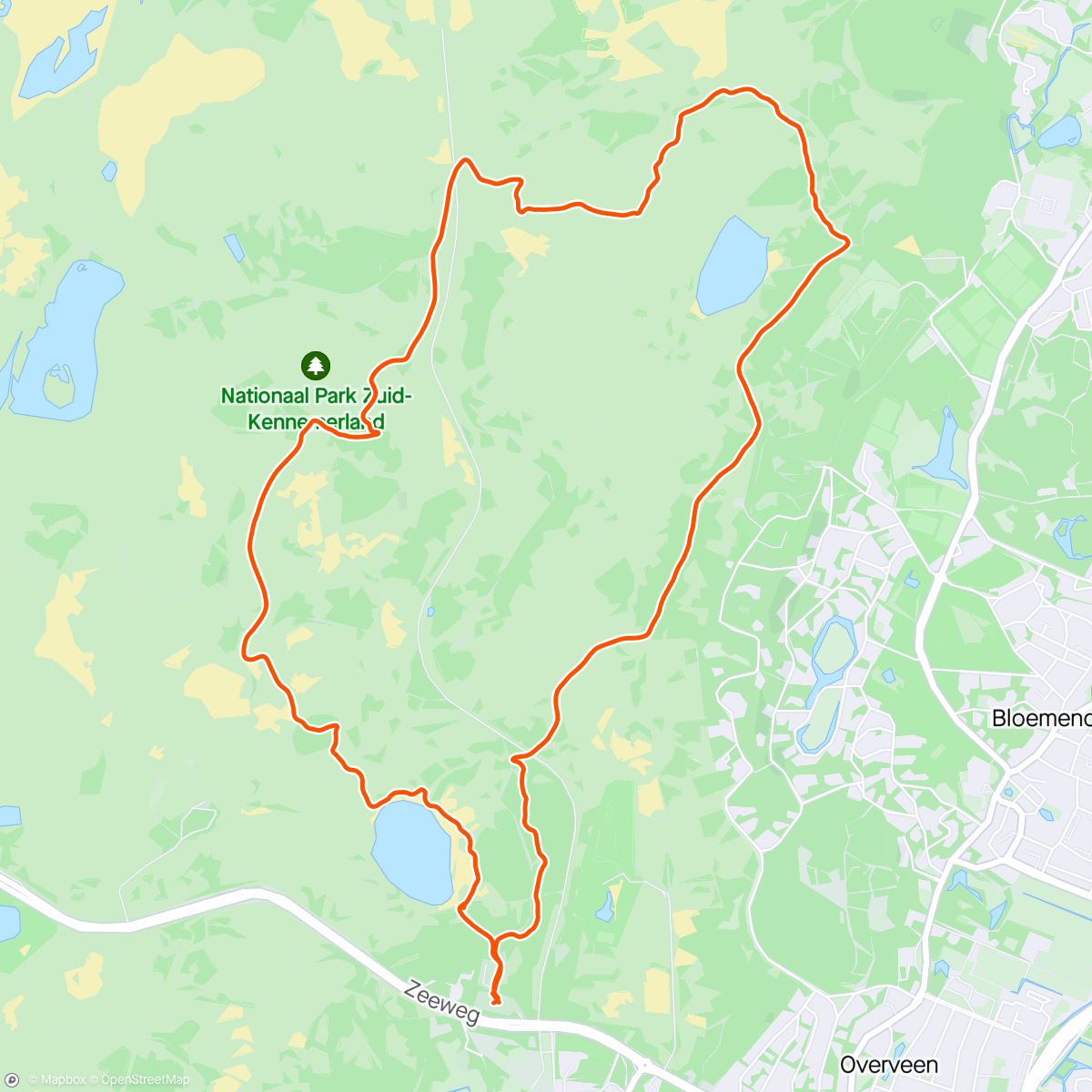 Map of the activity, Walk+MA