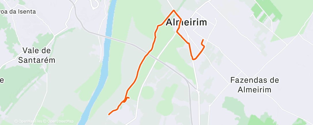 Map of the activity, Nem chove ( pouco ) ☔️