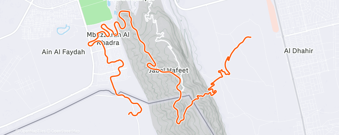 Map of the activity, SRC - Women Qualifier Race 2