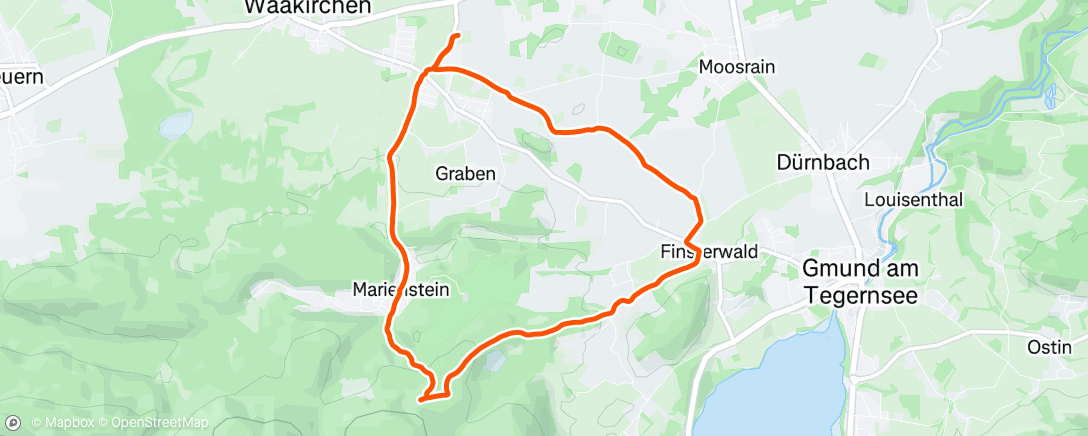 Map of the activity, Deuter x Pushbikers Community Run 🤟💦💦🔥