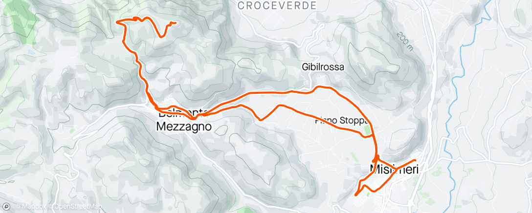 Mapa da atividade, Giro mattutino