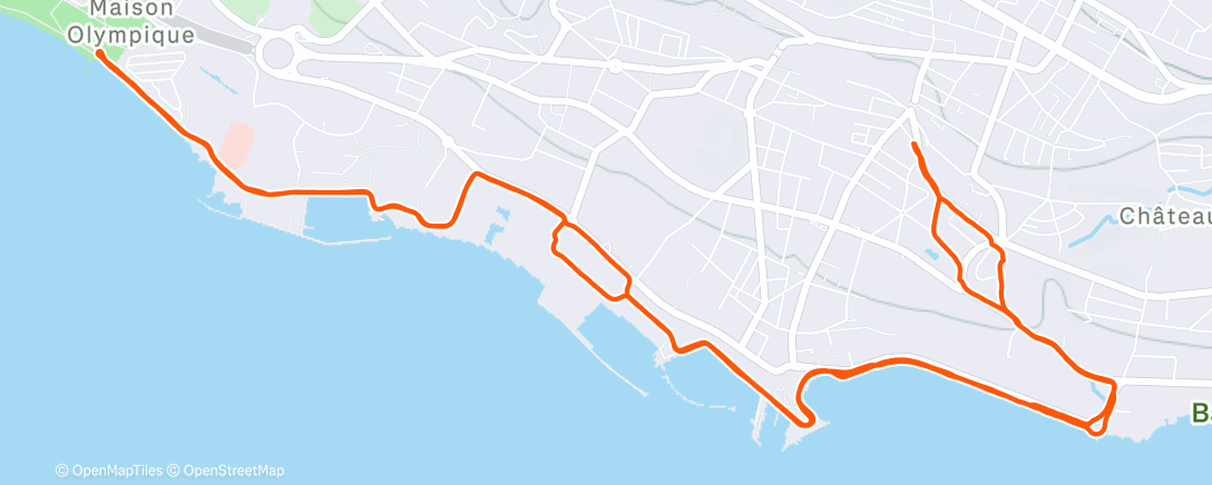 Map of the activity, 2x16min seuil [2’30]