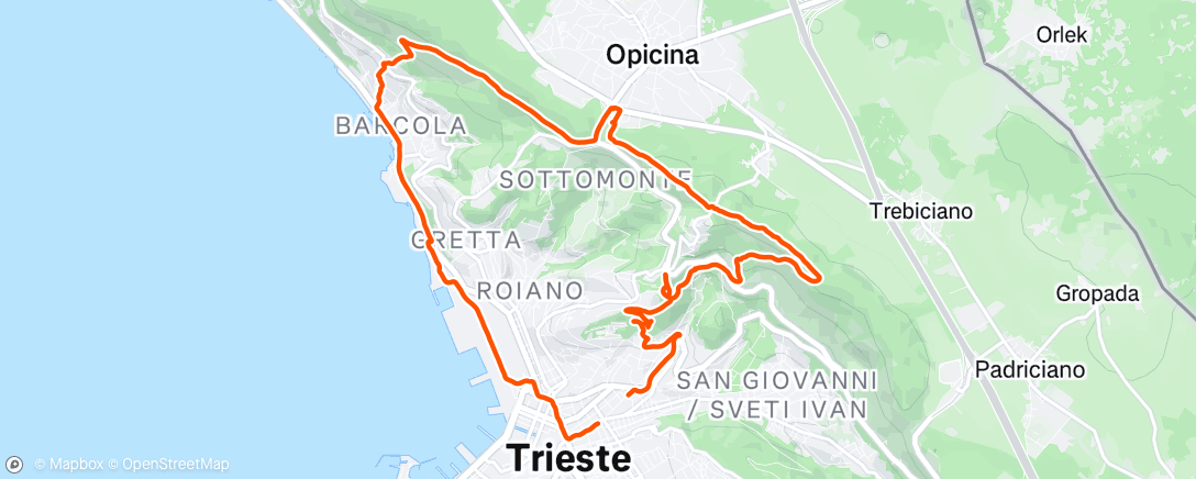 Map of the activity, The Bora tried to send me back home