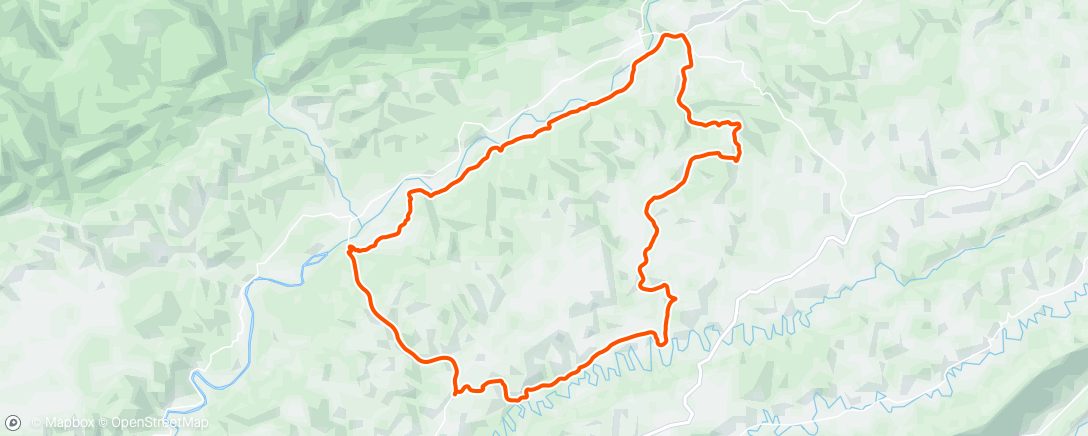 Map of the activity, Gravel delight