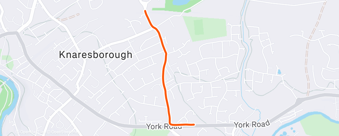 Map of the activity, Lunch Walk