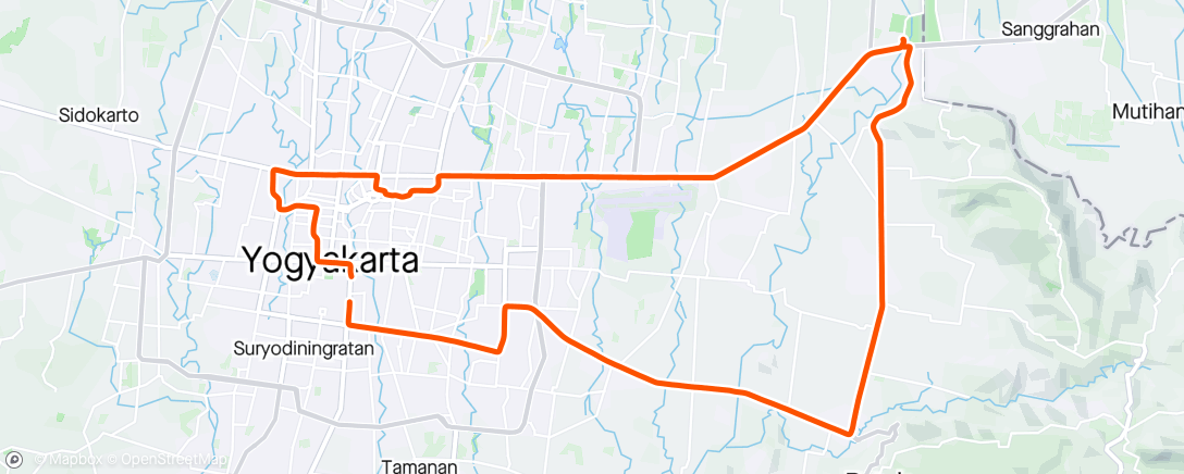 Map of the activity, 24042024 Prambanan