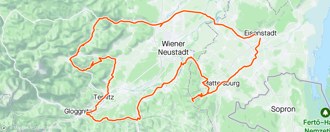 Mapa de la actividad (Fahrt am Morgen)