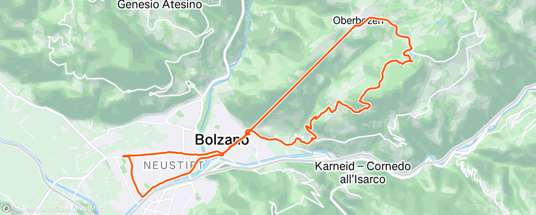 Map of the activity, #B14 Bagnetto con Dani x2