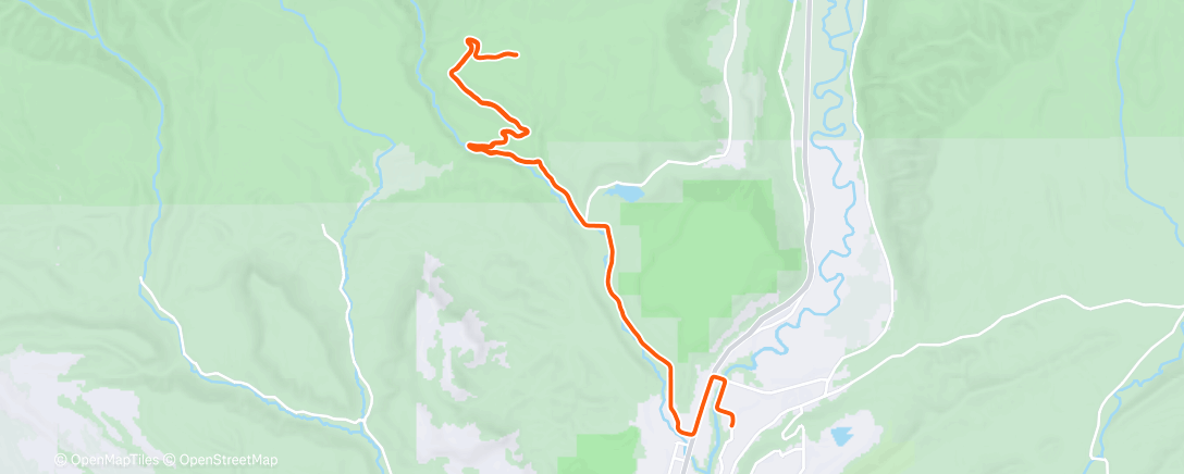 Map of the activity, Climbing with the Comptons