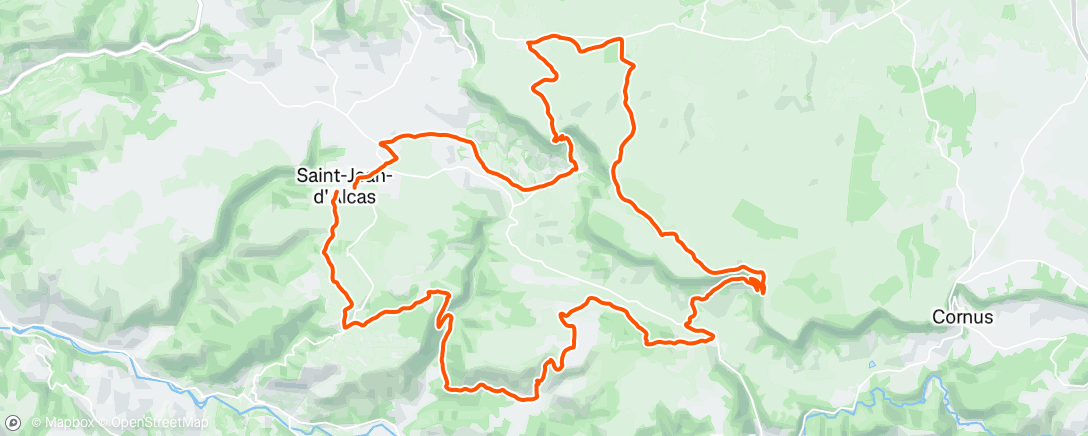 Carte de l'activité
