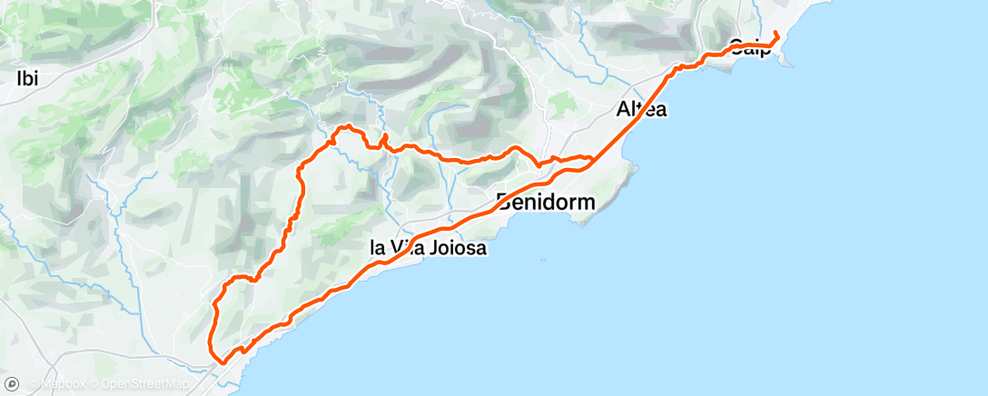 Mapa de la actividad (Ochtendrit)