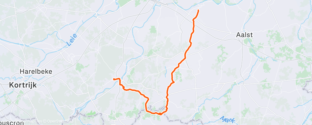 Map of the activity, Crosstraining