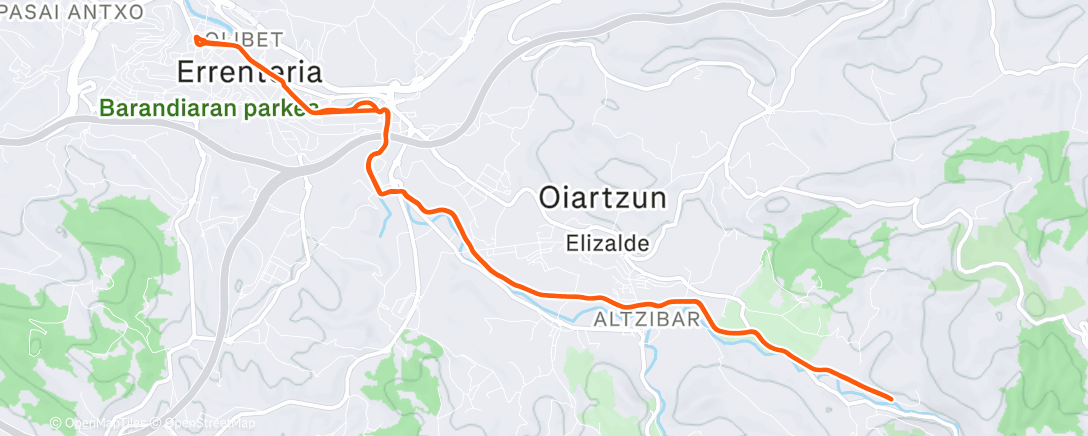 Map of the activity, TROTE 🏃💨