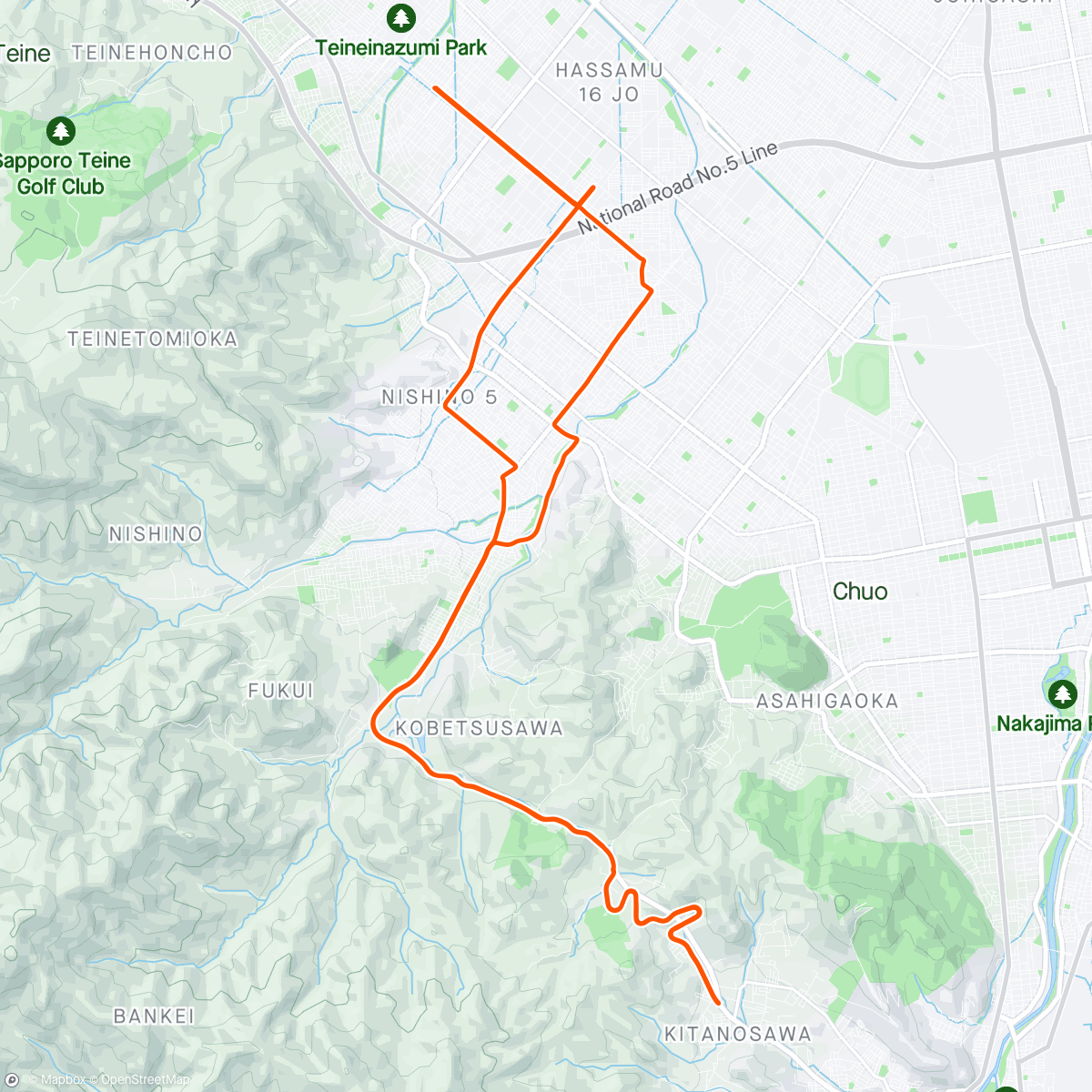 Map of the activity, 小林3回