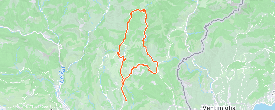 Map of the activity, Turini