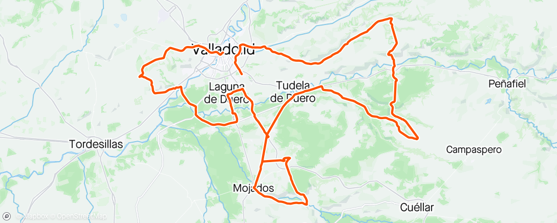 Carte de l'activité Castilla y Leon