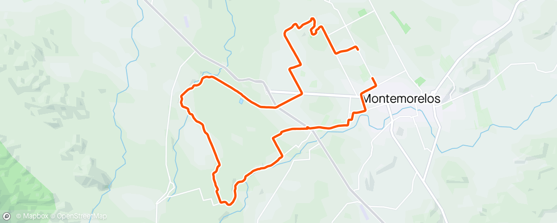 アクティビティ「Vuelta ciclista vespertina」の地図