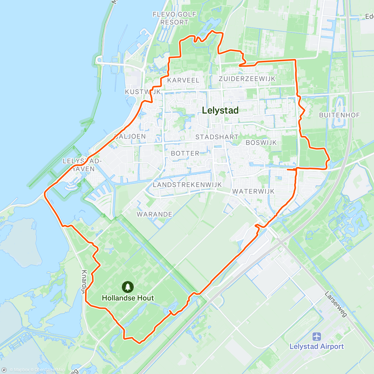 Map of the activity, Uitgekwakkeld