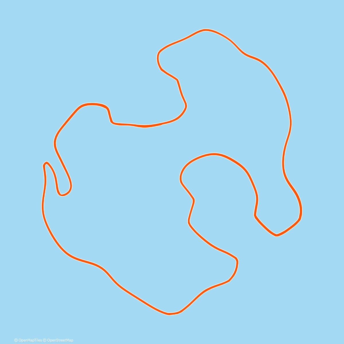 Карта физической активности (“Pain is Weakness Leaving Your Body” said a German cyclist… Zwift - Volcano Circuit in Watopia with Maria D)