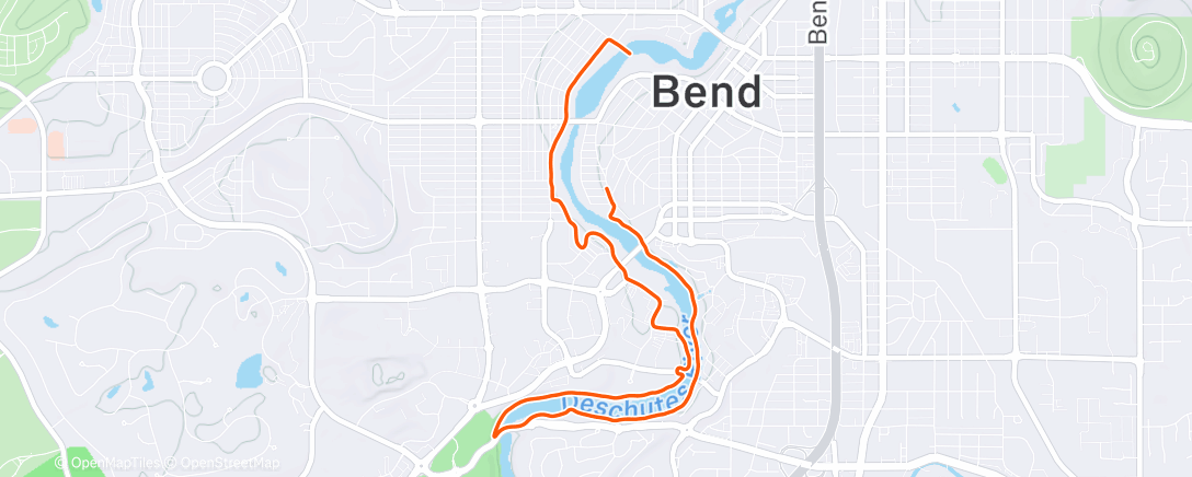 Peta aktivitas, Lunch Run