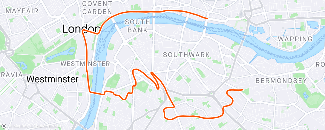 Map of the activity, Zwift - 03. Cadence and Cruise [Lite] on Classique in London