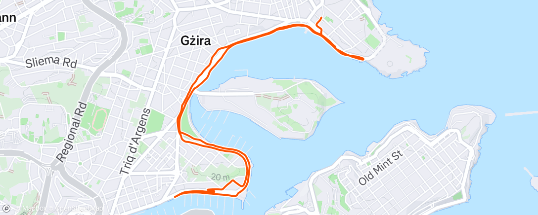 Map of the activity, non-negotiable when in a new city