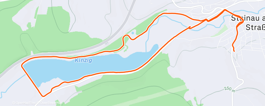 Карта физической активности (Mittagslauf)