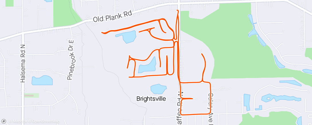Map of the activity, Every Street - Old Plank Plantation