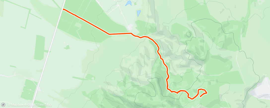 Carte de l'activité Sessione di mountain biking pomeridiana