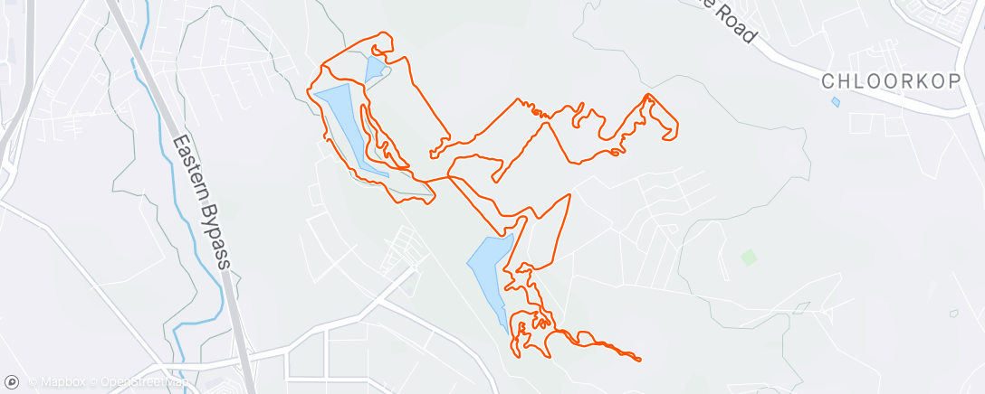 Carte de l'activité Morning Mountain Bike Ride