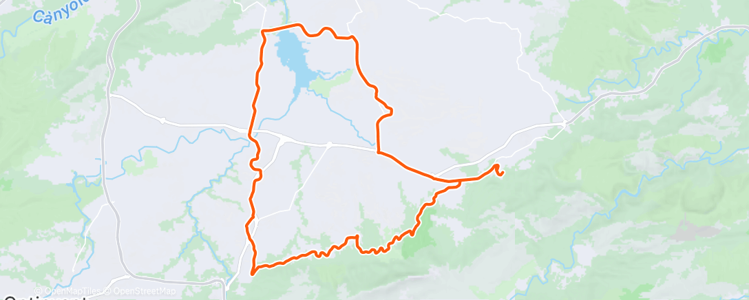 Карта физической активности (Bicicleta por la mañana)