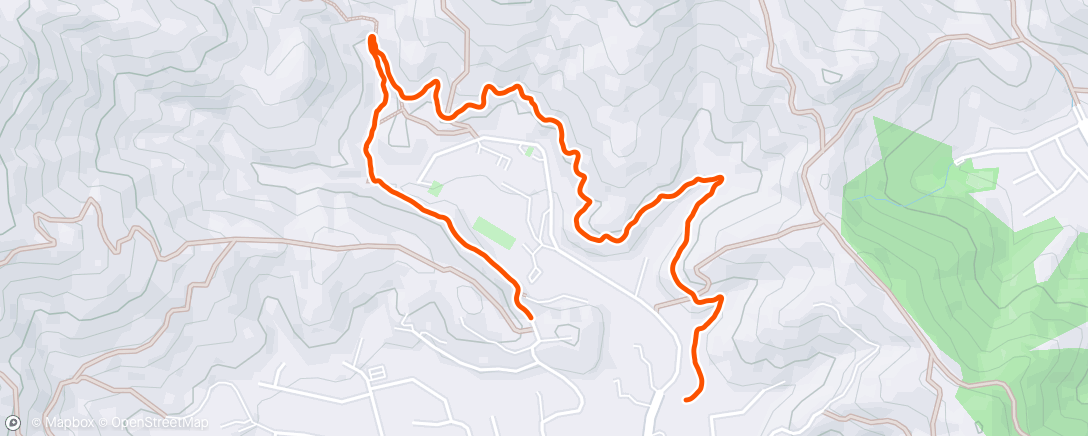 Map of the activity, Family Hike