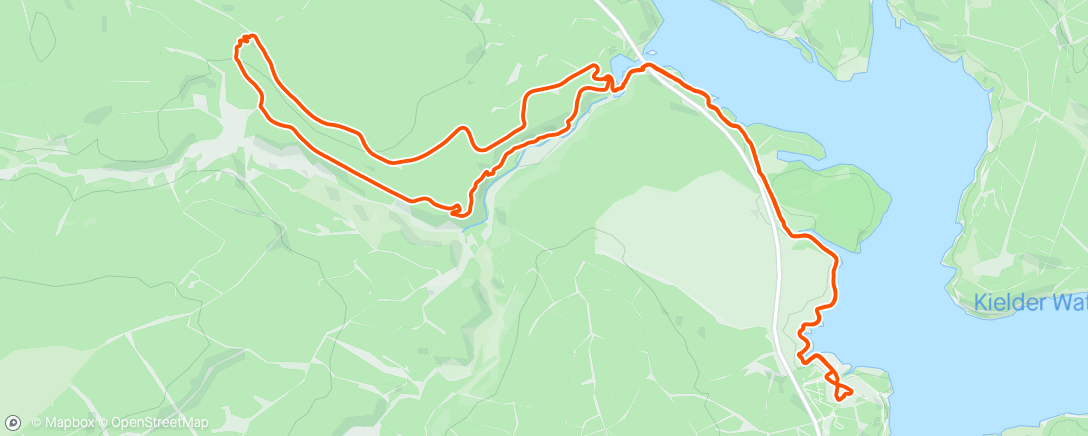Map of the activity, Lewisburn Valley
