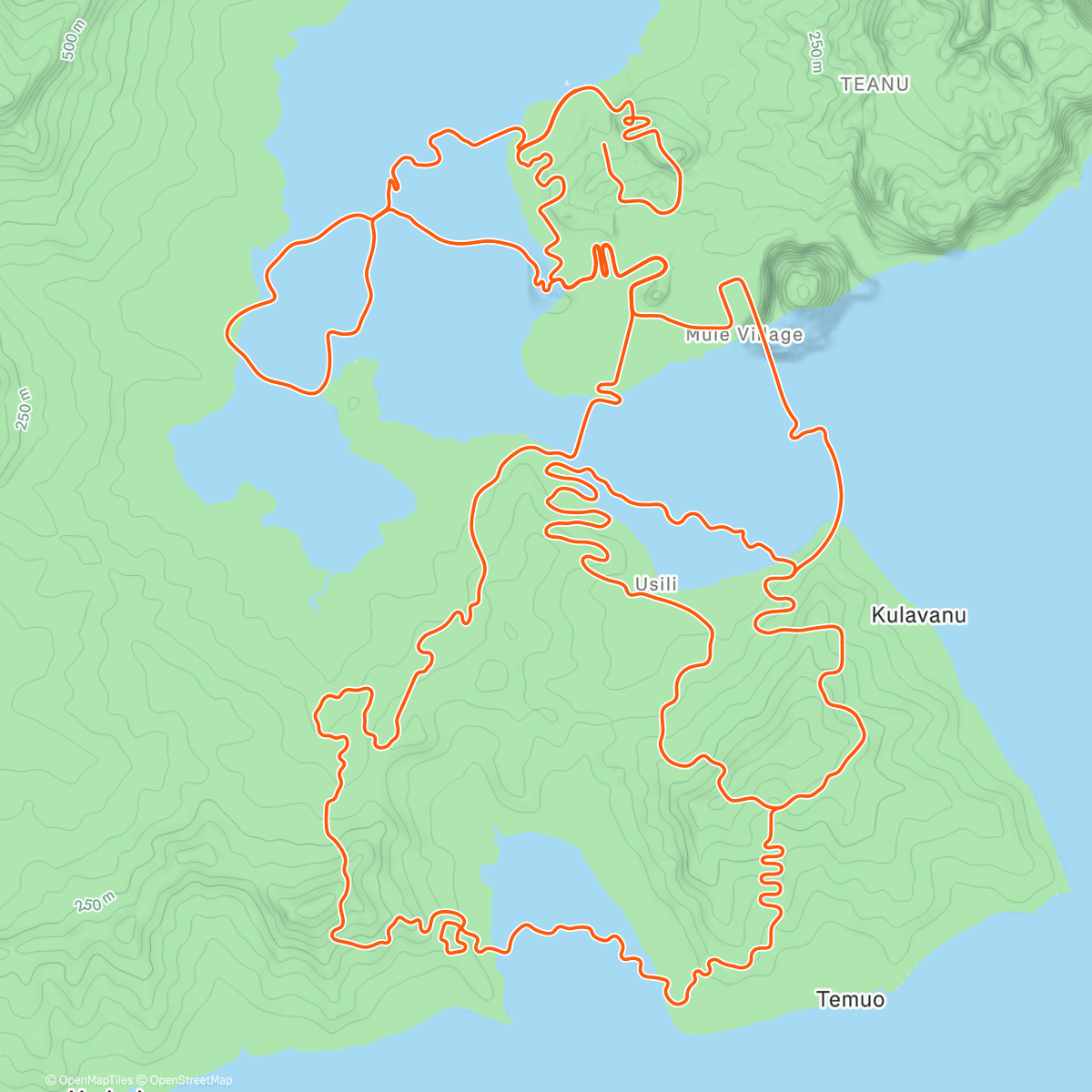 アクティビティ「Zwift - ZG25 Queen in Watopia」の地図