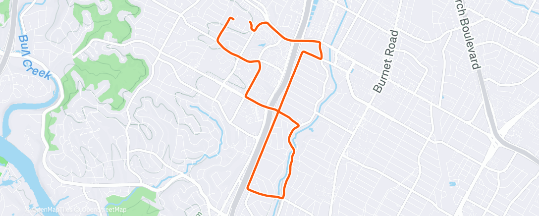 Mapa de la actividad (Afternoon Ride)