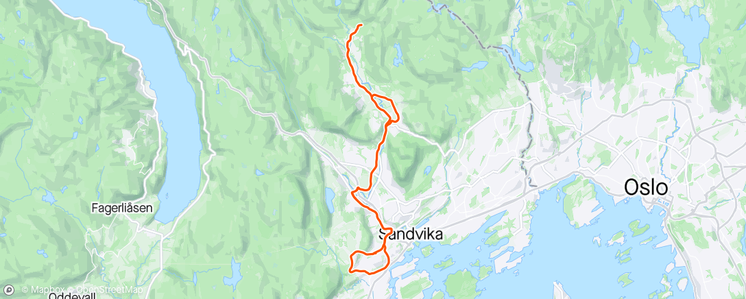 Map of the activity, Landevei 😀😀