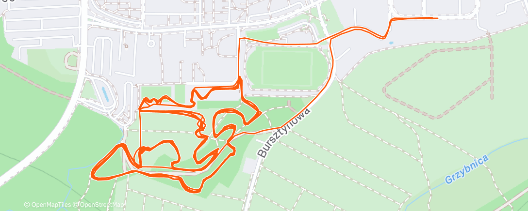 Map of the activity, Morning Ride