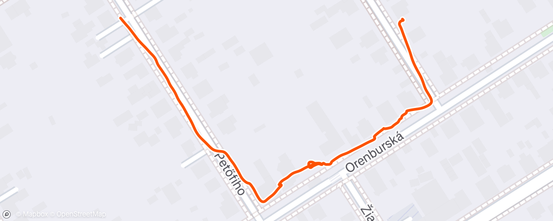 Карта физической активности (Afternoon Walk)