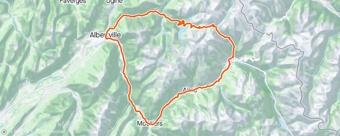 Map of the activity, Tour du Cormet ☀️