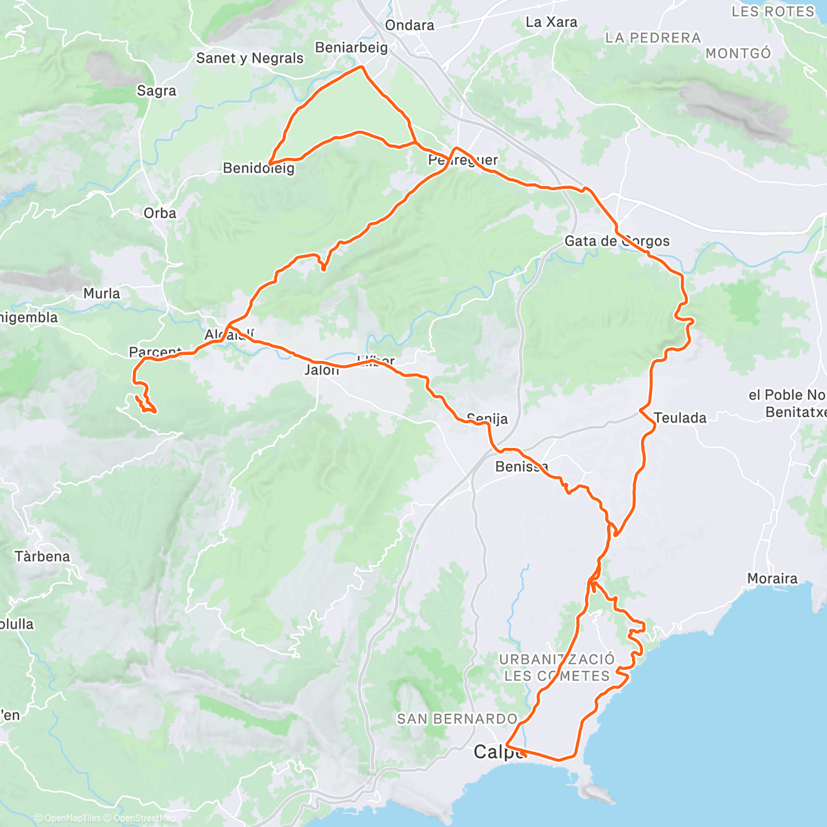 Map of the activity, Day ✌🏼