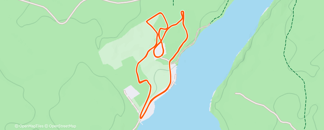 Mappa dell'attività Afternoon Mountain Bike Ride