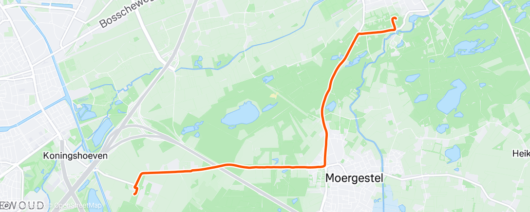 Map of the activity, Ochtendrit