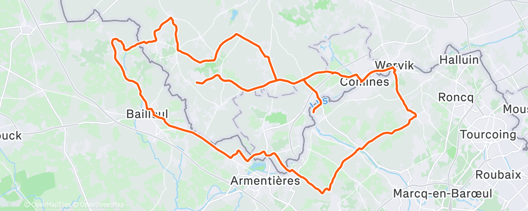 Map of the activity, Easy