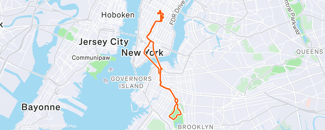 Карта физической активности (😴)