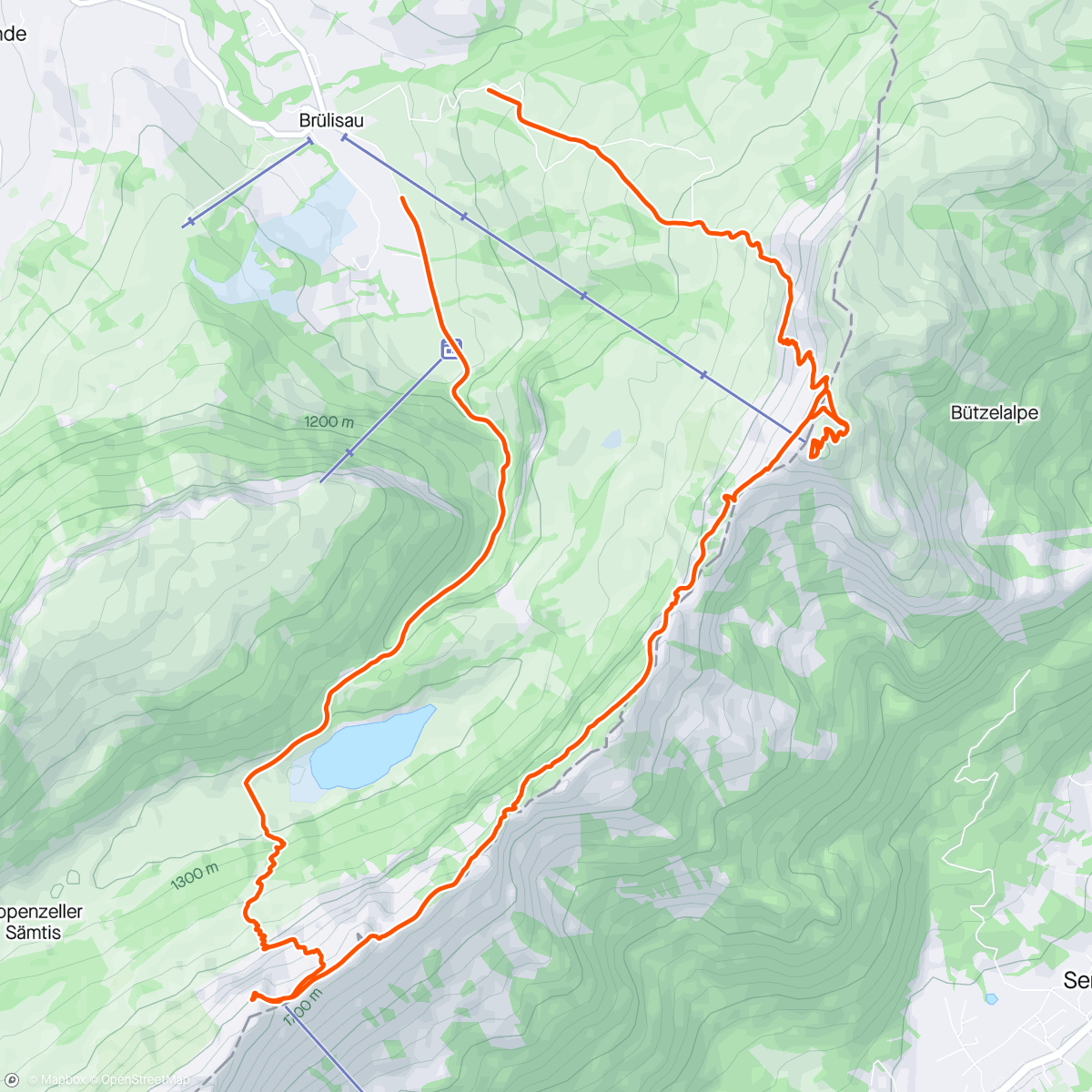 Map of the activity, Stunning Appenzell & Alpstein 🤩