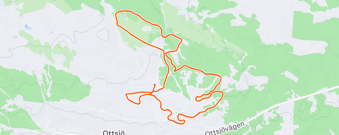 Map of the activity, Chill skate